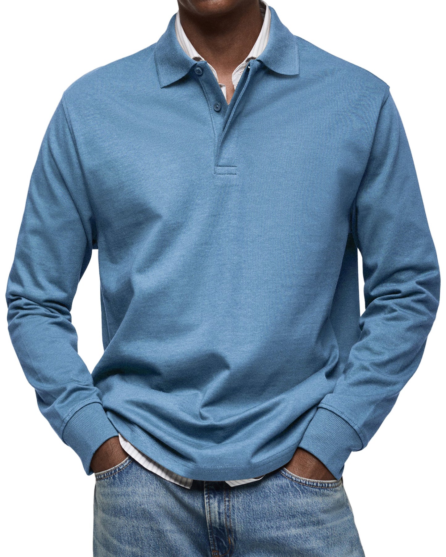 James™ - Timeless Long-Sleeve Polo
