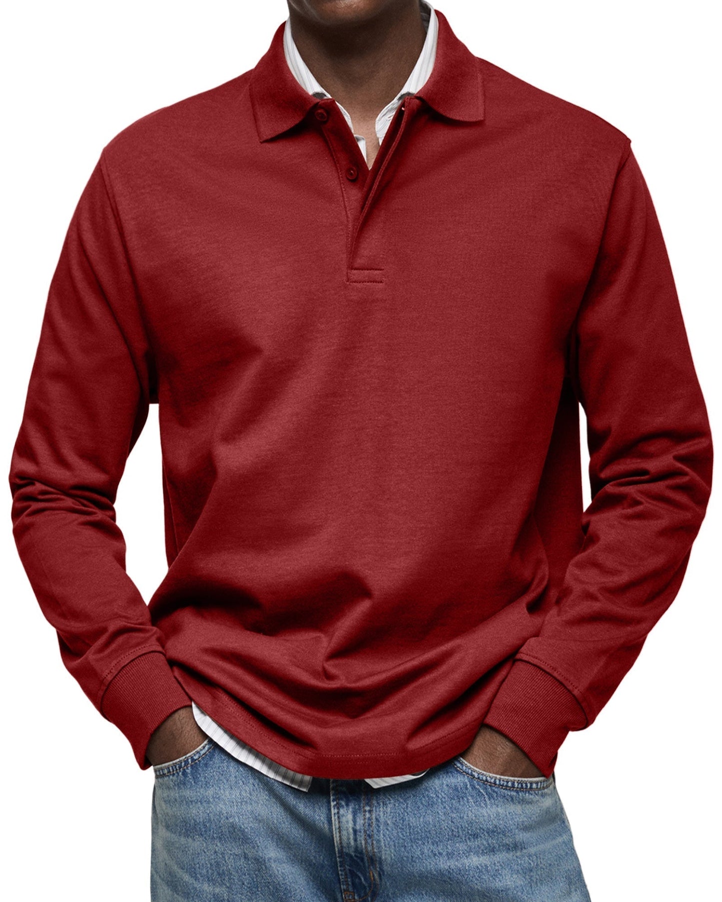 James™ - Timeless Long-Sleeve Polo