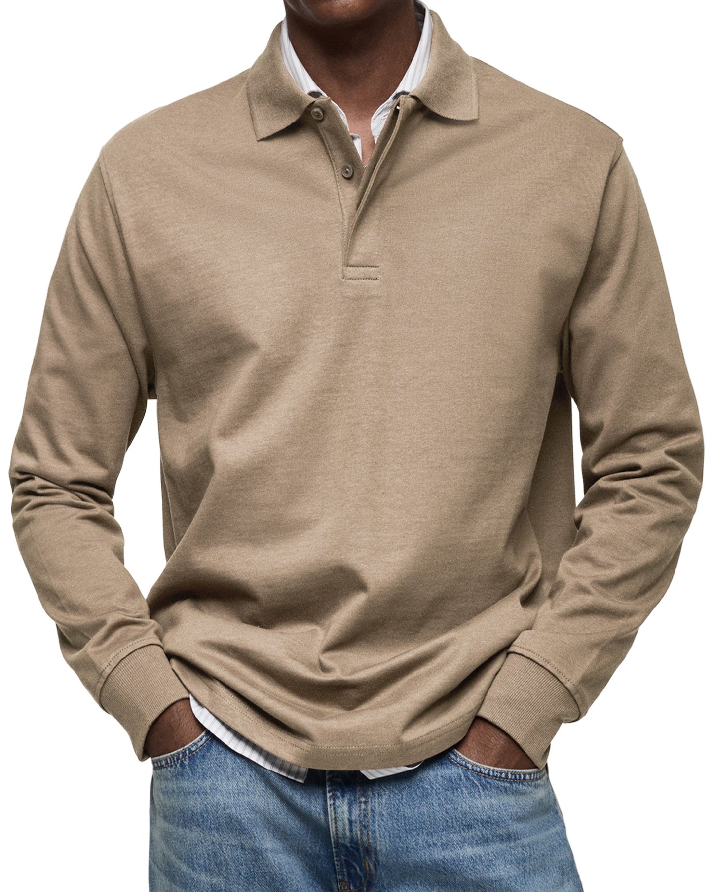 James™ - Timeless Long-Sleeve Polo