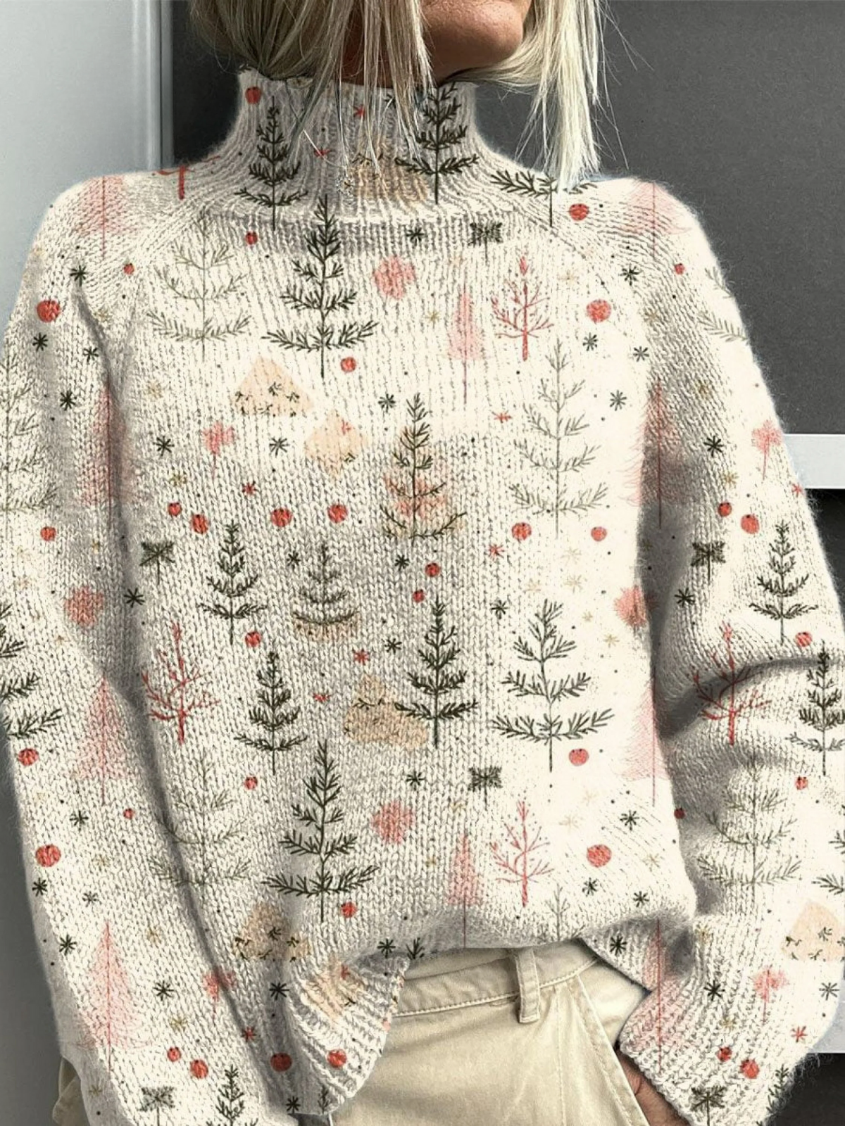 Xera | Charming Women's Turtleneck Sweater