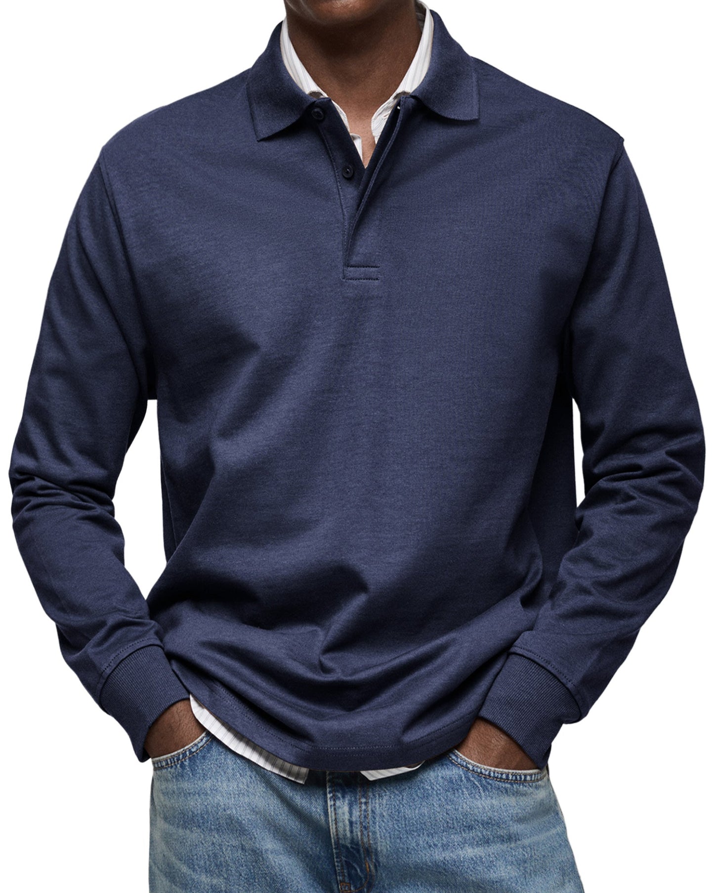 James™ - Timeless Long-Sleeve Polo