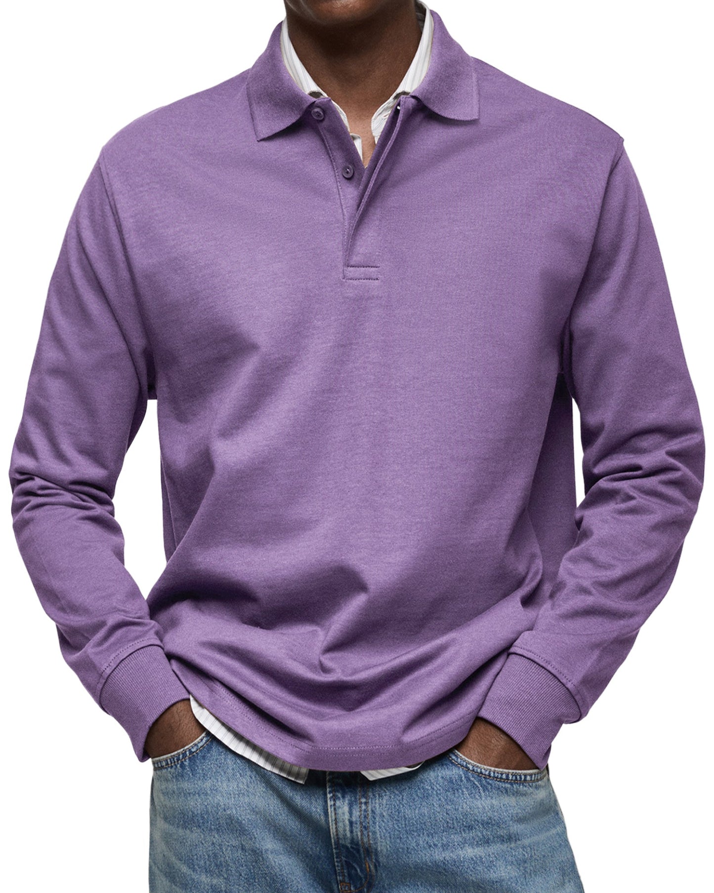 James™ - Timeless Long-Sleeve Polo