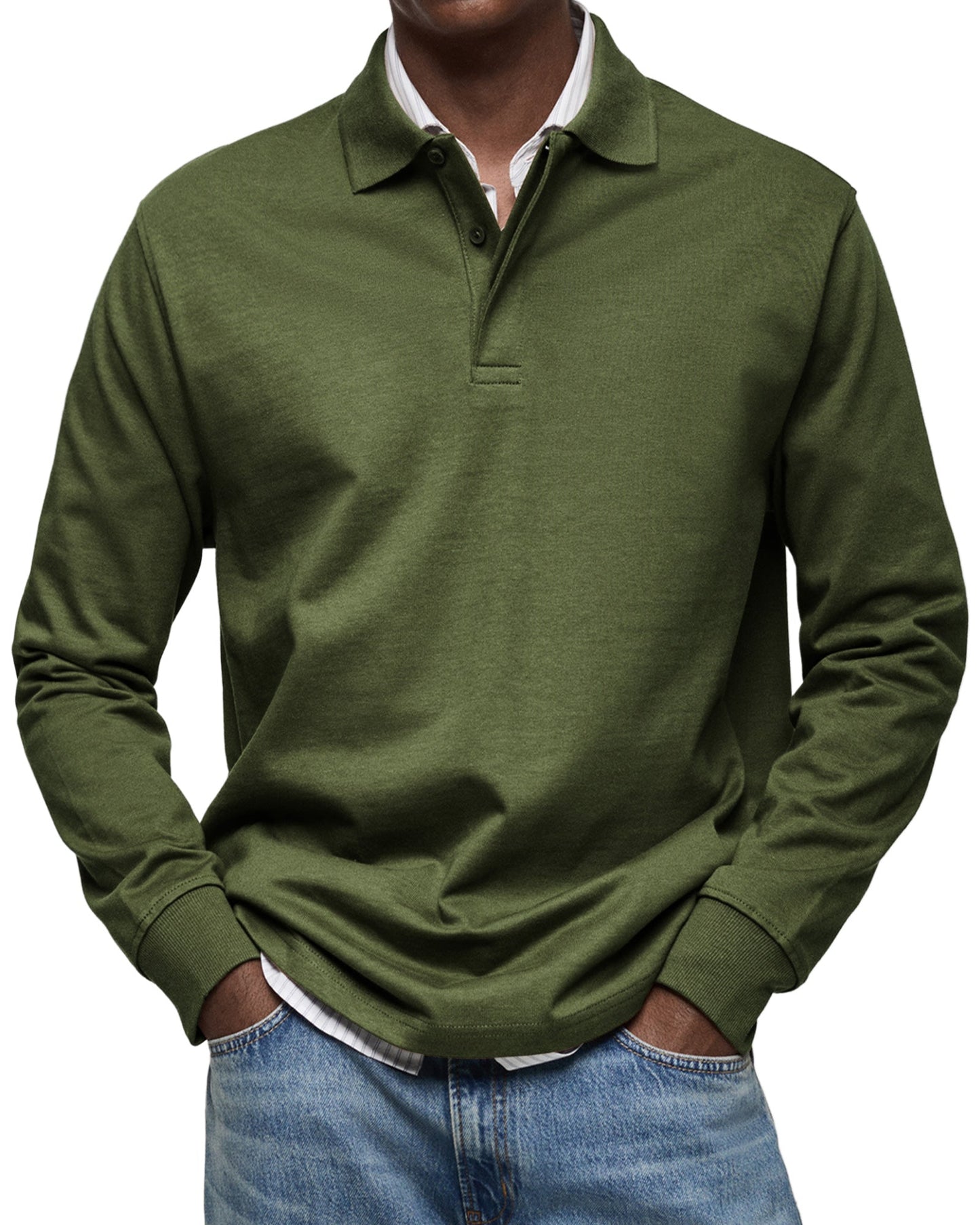 James™ - Timeless Long-Sleeve Polo
