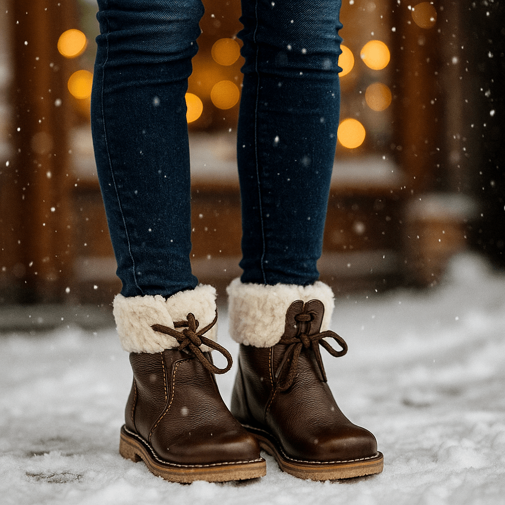 Women's Short Snow Boots - Warm - Stylish - Winter