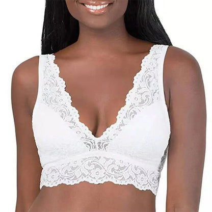 Wynona - Lace Crop Bralette Top for Women