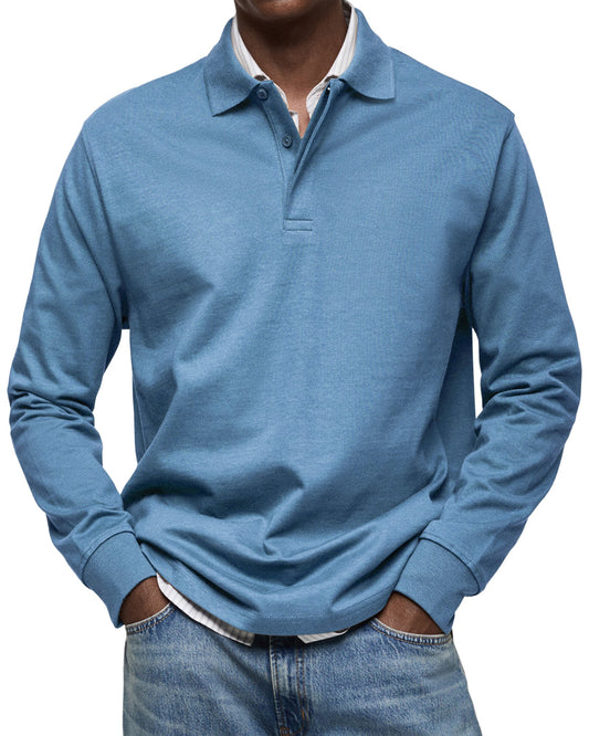 James™ - Timeless Long-Sleeve Polo