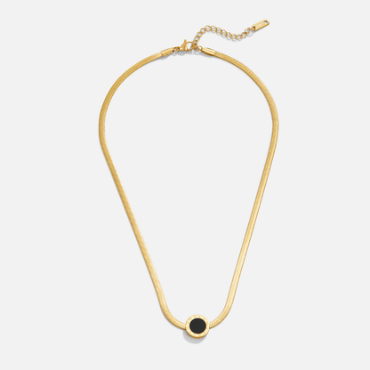 Azalea Zwarte Hanger Ketting
