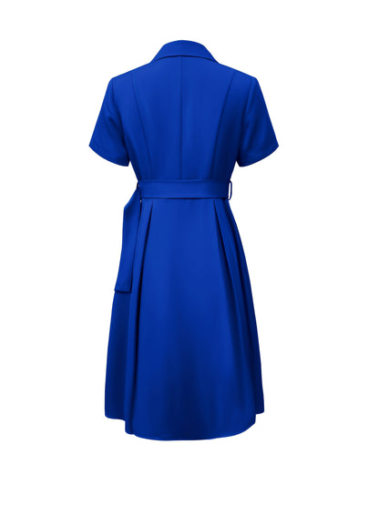 Celina Bloom | Elegant Black A-Line Dress