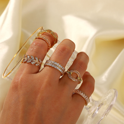 Seloura Studded Ring