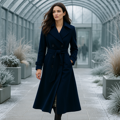 Trench Coat - Double-Breasted - Classic Style