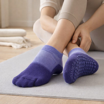 Women’s Pilates Yoga Socks Non-Slip Cotton