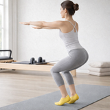 Pilates Socks Non-Slip Mesh Breathable Low-Cut