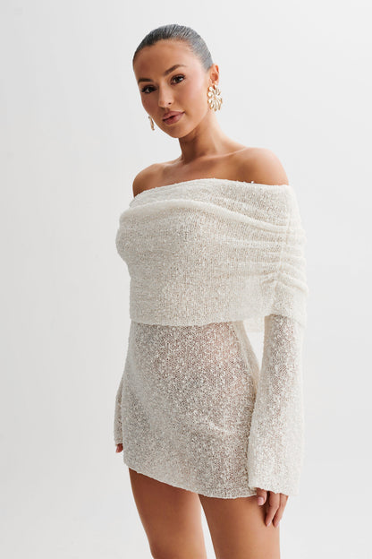 Lucy | Women's Off-Shoulder Mini Dress