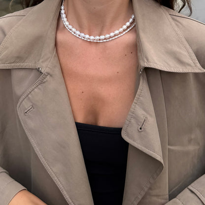 Classic Perle Halskæde 3mm