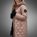 Luna - Elegant Padded Long Jacket