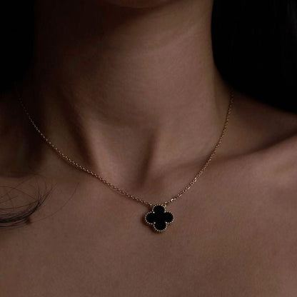 Klaver Zwarte Ketting