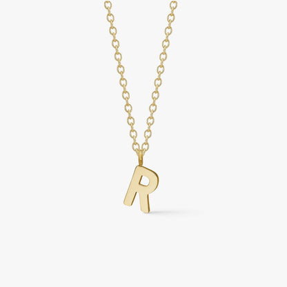 Classic Bogstav Halskæde 18K Guldbelagt