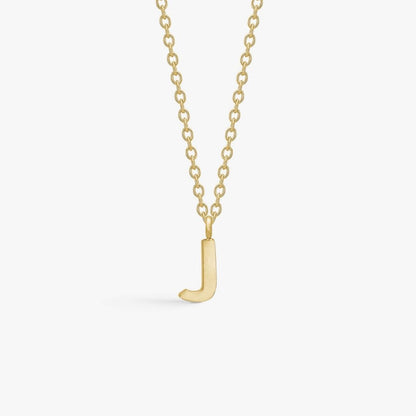 Classic Bogstav Halskæde 18K Guldbelagt