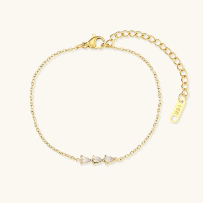 Tira diamanten armband
