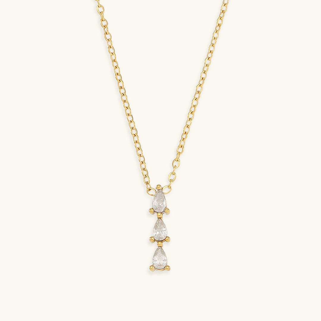 Flo diamanten ketting