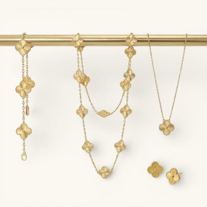 Clover set goud