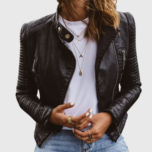 Janet - Genuine Leather Jacket