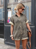 Tracy | Trendy Mini Cheetah Printed Romper for Casual Chic