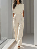 PAQUITA™ - Elegant Sleeveless Summer Jumpsuit