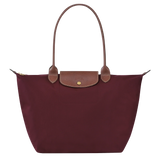 Longchamp - Large Le Pliage Tote, Burgundy