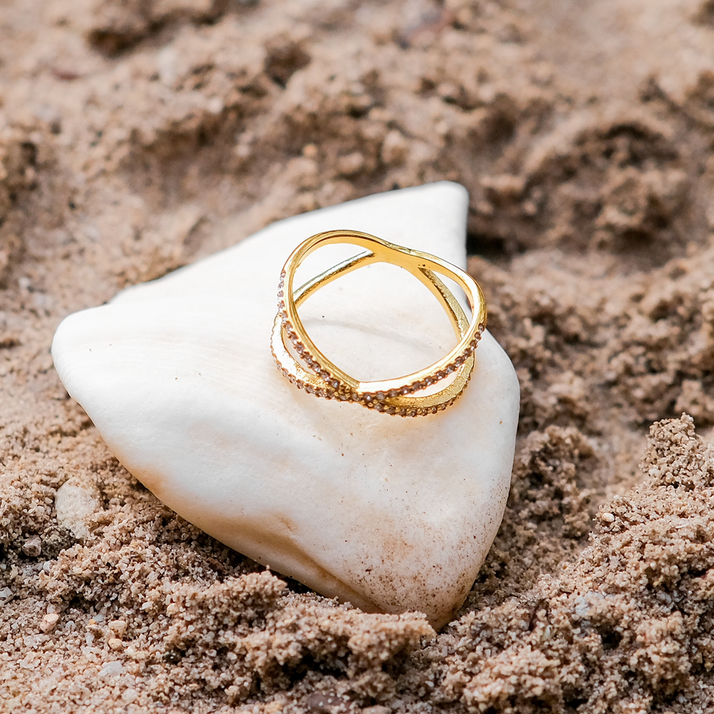 Orlina Gouden Kruisring