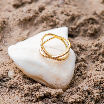 Orlina Gouden Kruisring