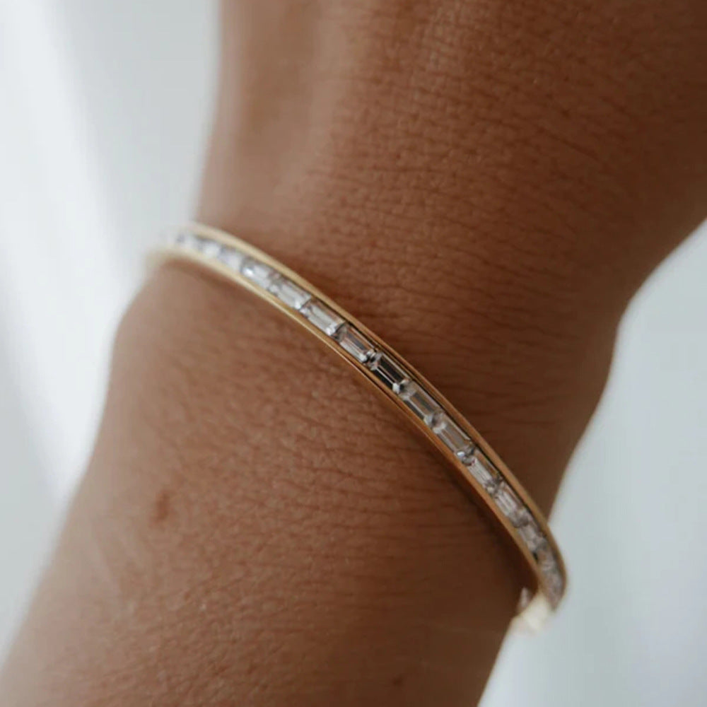 Avel Gouden Diamanten Armband