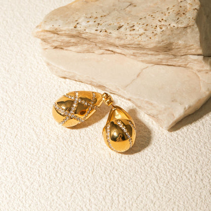 Isle Gold Oorbellen