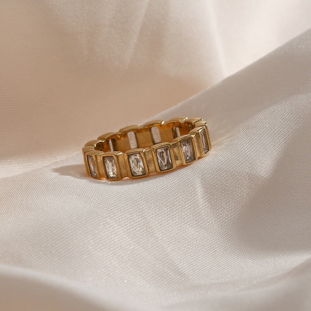 Calista Tijdloze Diamant / Gouden Ring