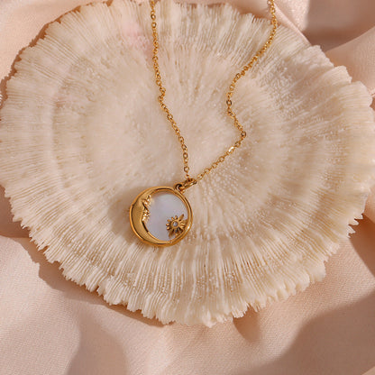 Eloa Lunar Gouden Ketting
