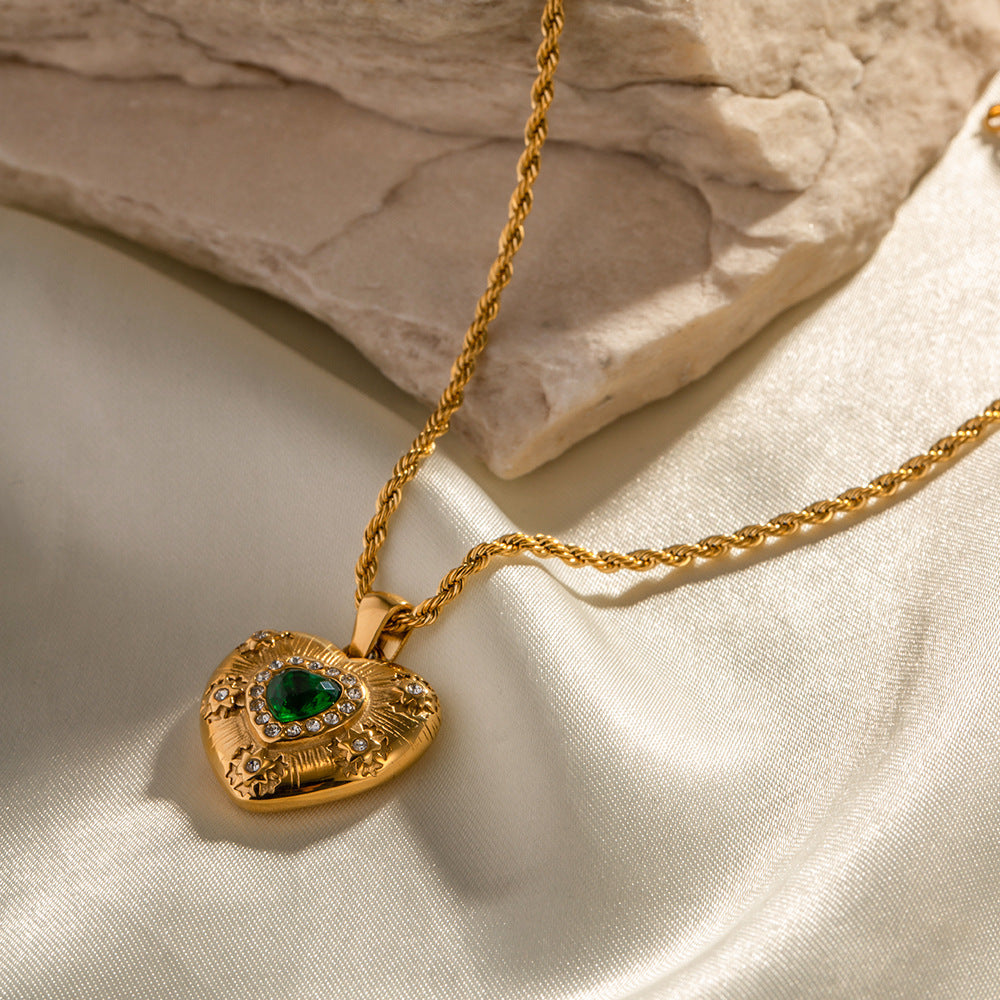 Roselle Gouden Hart Ketting