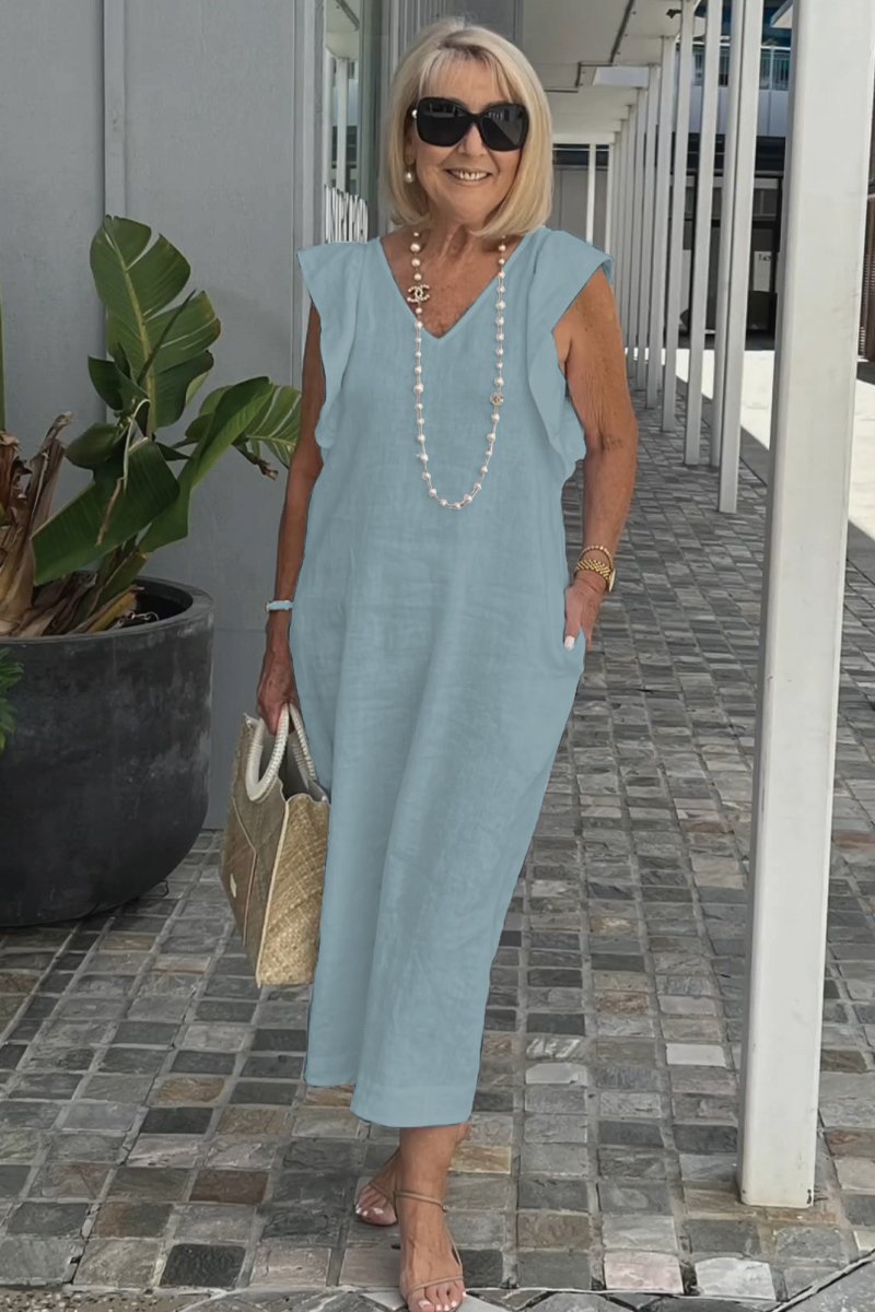 Hallie | Stylish Sleeveless Dress for Summer