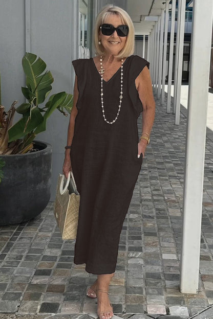 Hallie | Stylish Sleeveless Dress for Summer