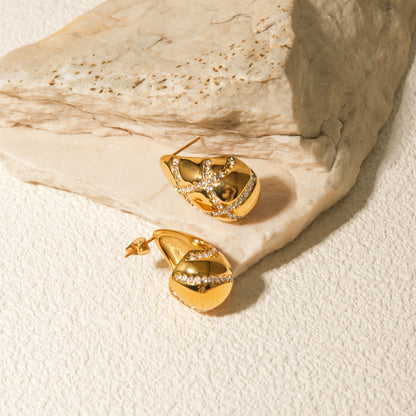 Isle Gold Oorbellen
