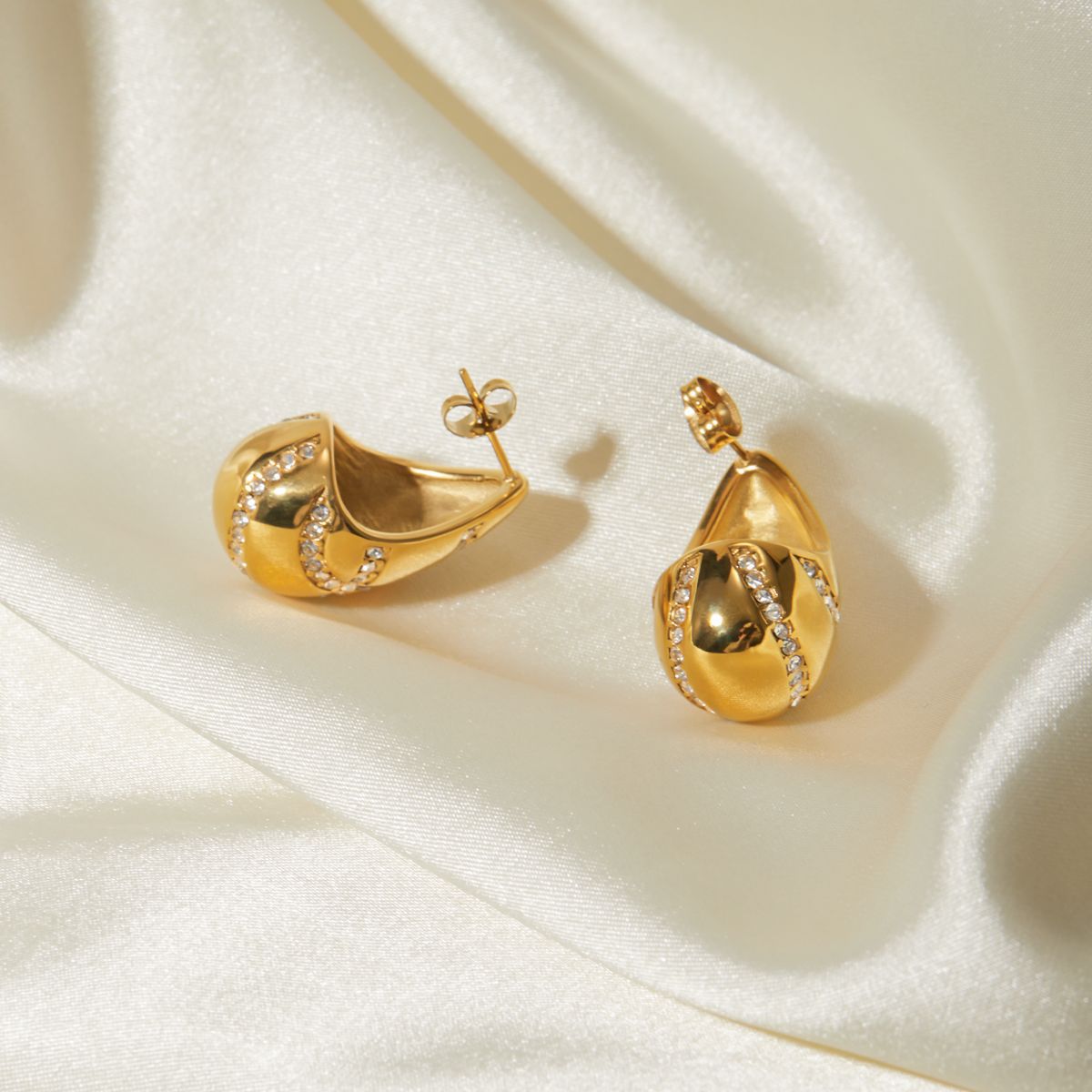 Isle Gold Oorbellen