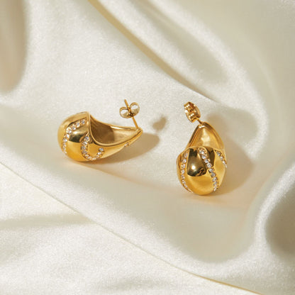 Isle Gold Oorbellen