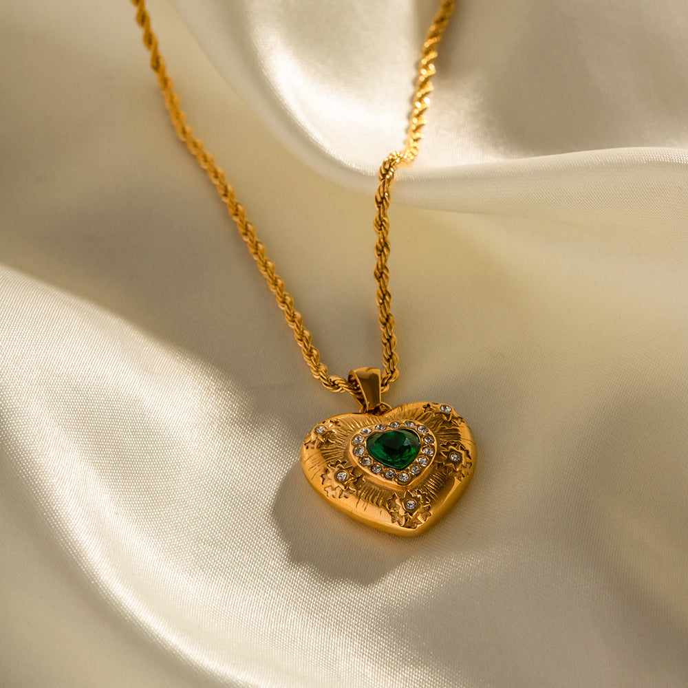 Roselle Gouden Hart Ketting