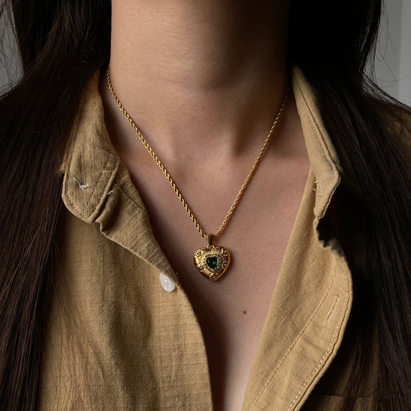 Roselle Gouden Hart Ketting