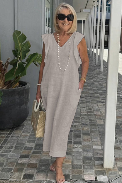 Hallie | Stylish Sleeveless Dress for Summer