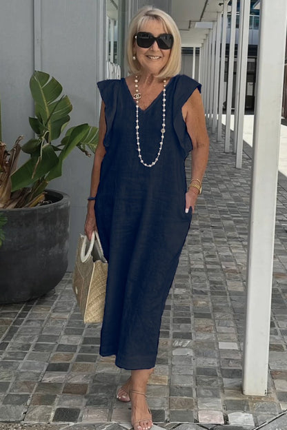 Hallie | Stylish Sleeveless Dress for Summer
