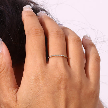 Luna Mia geplaveide gouden ring