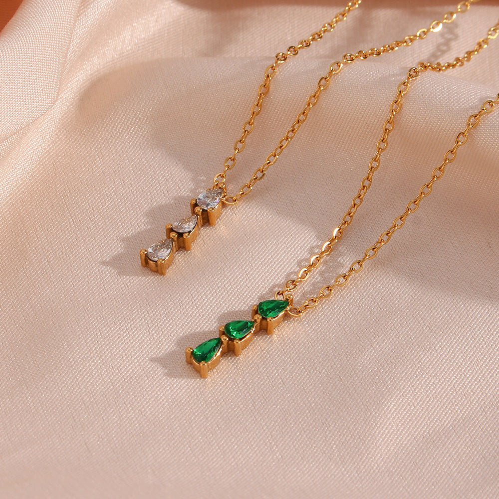 Flo diamanten ketting