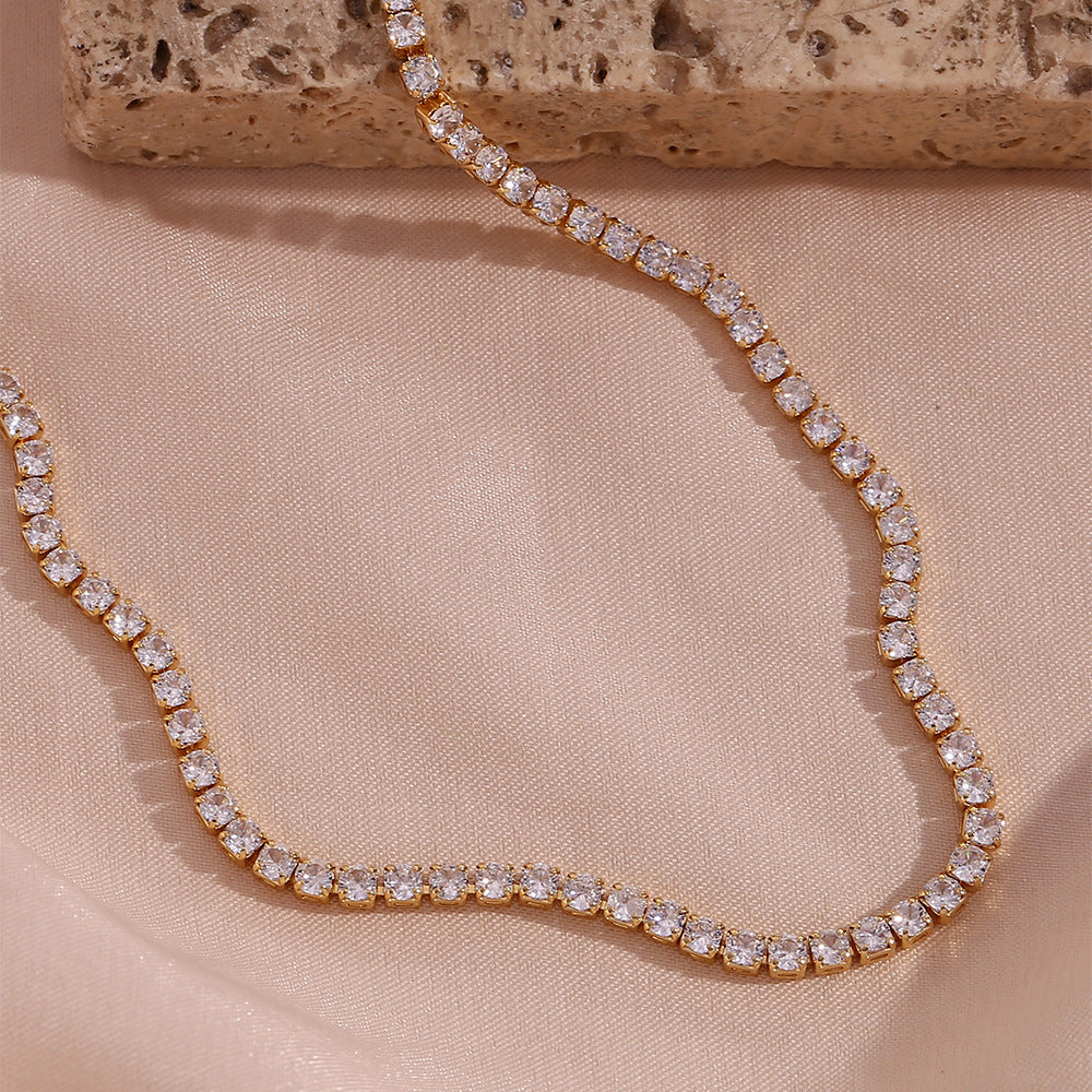 Vela diamanten tennisketting