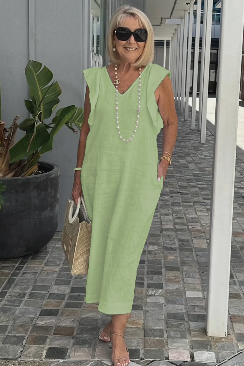 Hallie | Stylish Sleeveless Dress for Summer