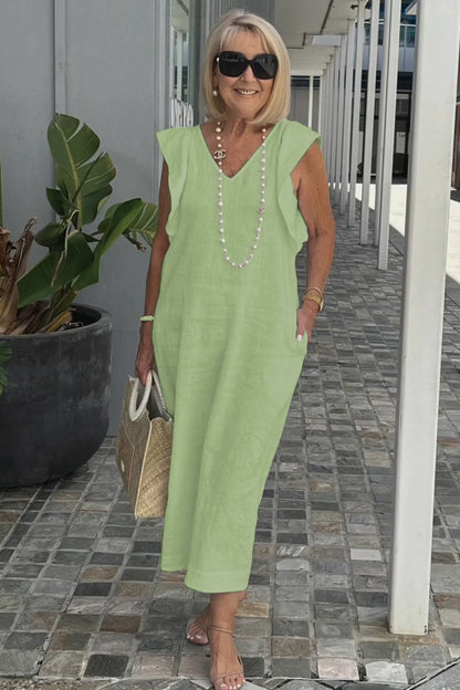 Hallie | Stylish Sleeveless Dress for Summer